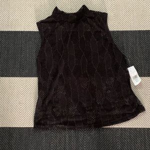FTF Janet Geometric Lace Tank Top
